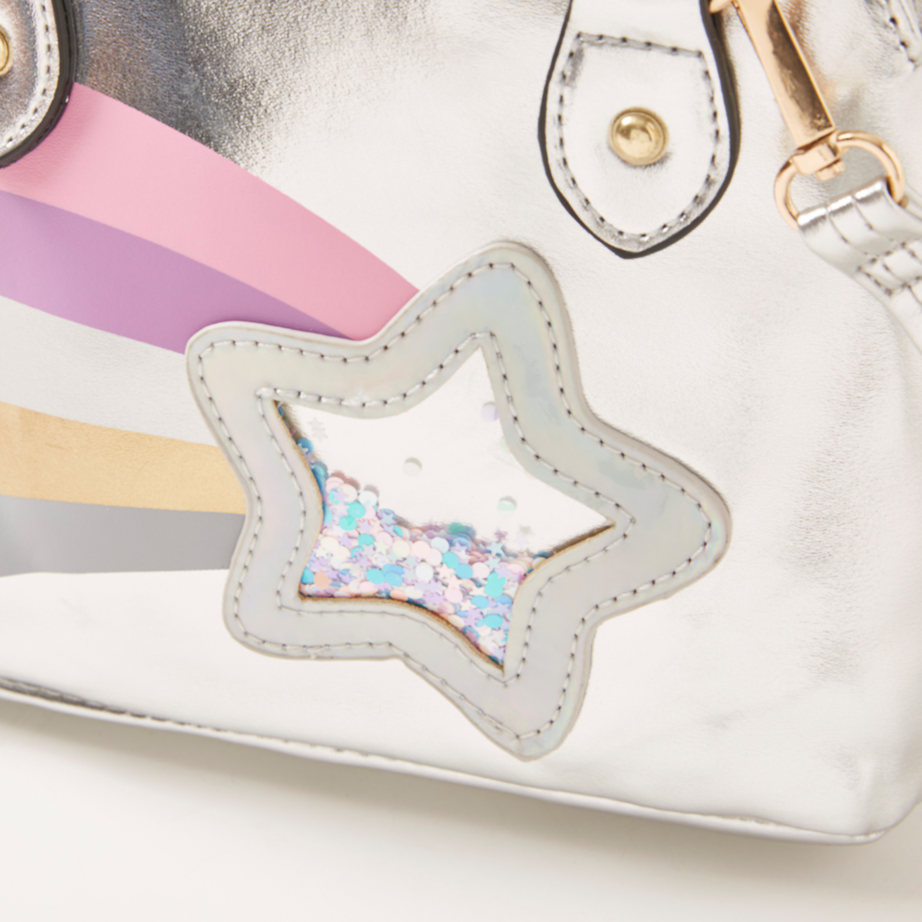 Charmz Star Applique Detail Crossbody Bag with Zip Closure-girls-accessories-bags-image-4