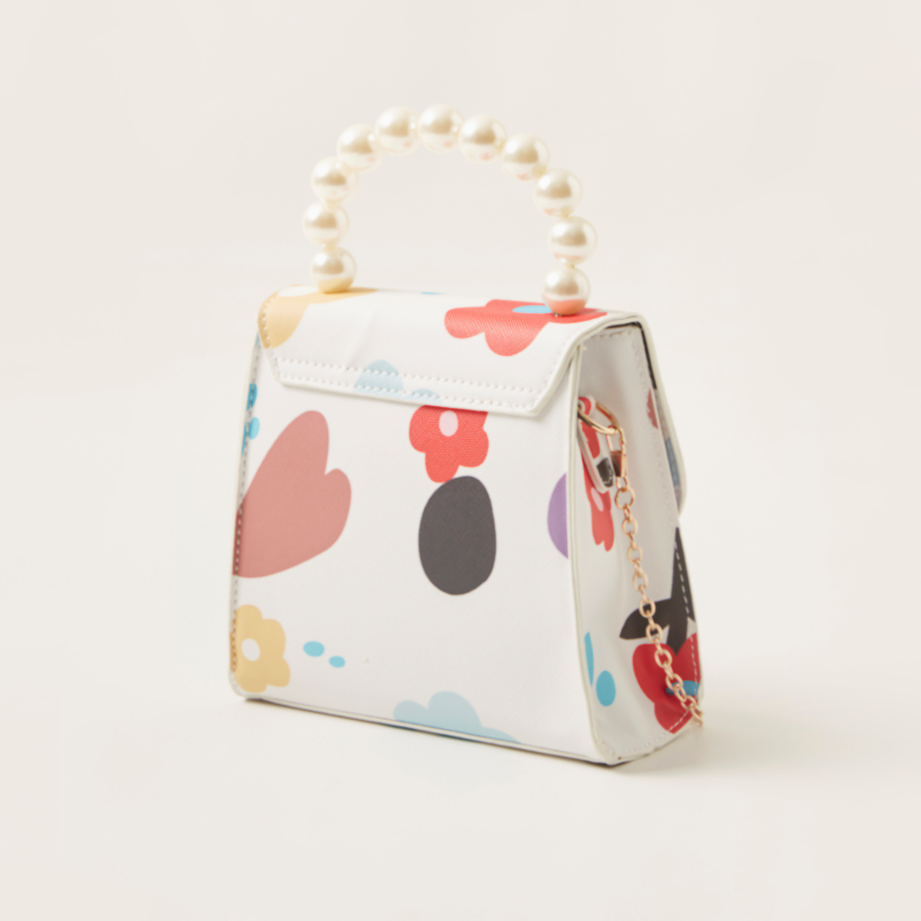 Charmz Printed Crossbody Bag with Flap and Magnetic Snap Closure-girls-accessories-bags-image-3