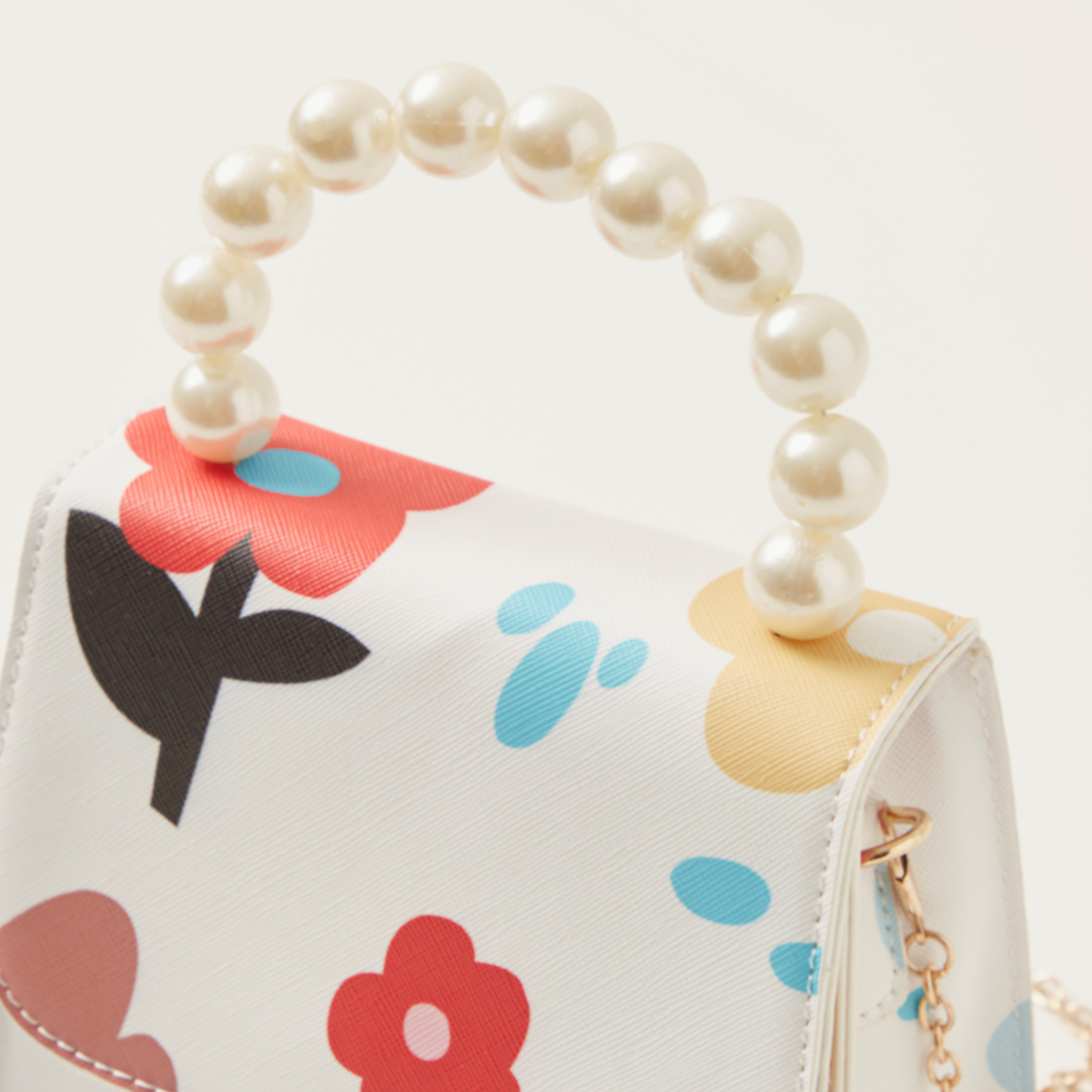 Charmz Printed Crossbody Bag with Flap and Magnetic Snap Closure-girls-accessories-bags-image-4