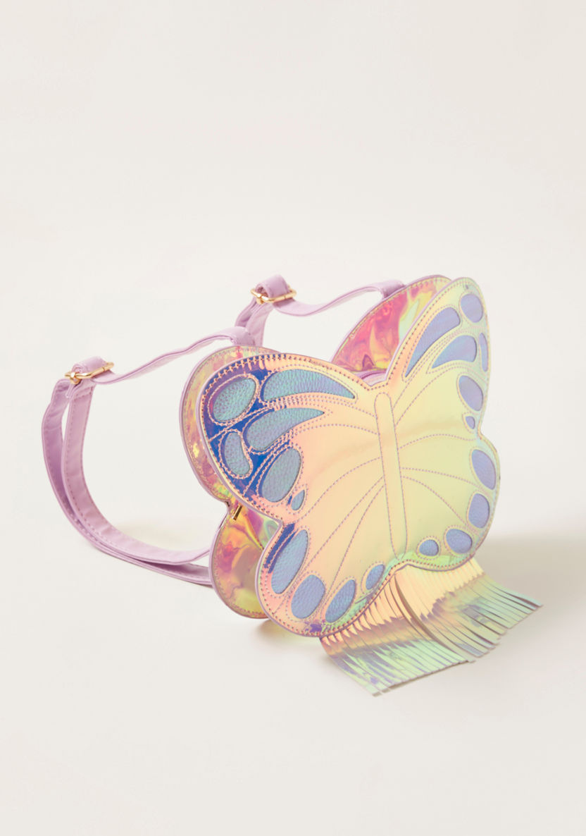 Charmz Butterfly Backpack with Adjustable Straps-Bags and Backpacks-image-1