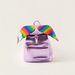 Charmz Solid Backpack with Wing-Shaped Appliques-Bags and Backpacks-thumbnail-0