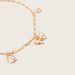 Charmz Metallic Charm Detail Anklet with Lobster Clasp Closure-Jewellery-thumbnail-1