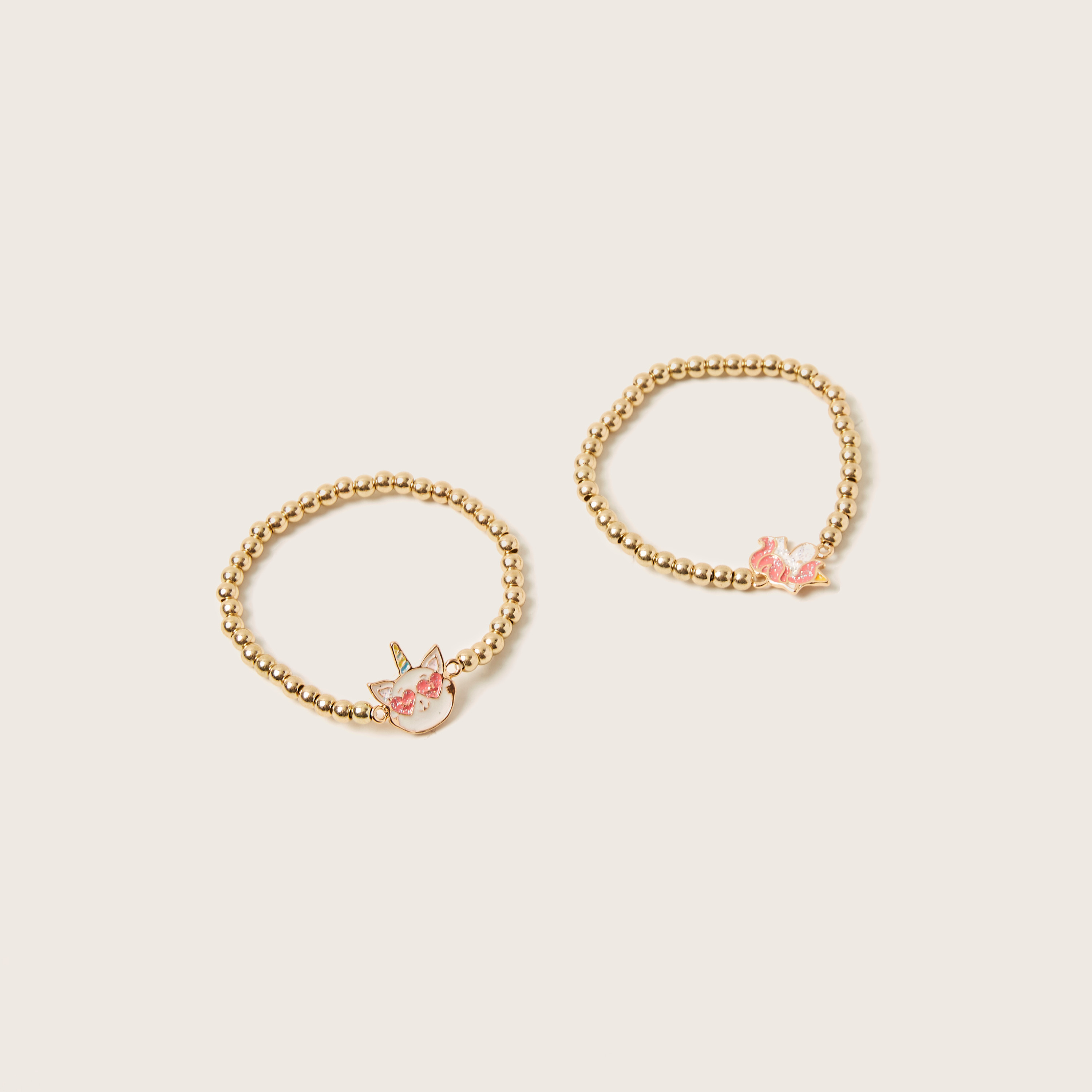 طقم أساور مزخرف قطعتان من تشارمز-girls-accessories-jewellery-image-1