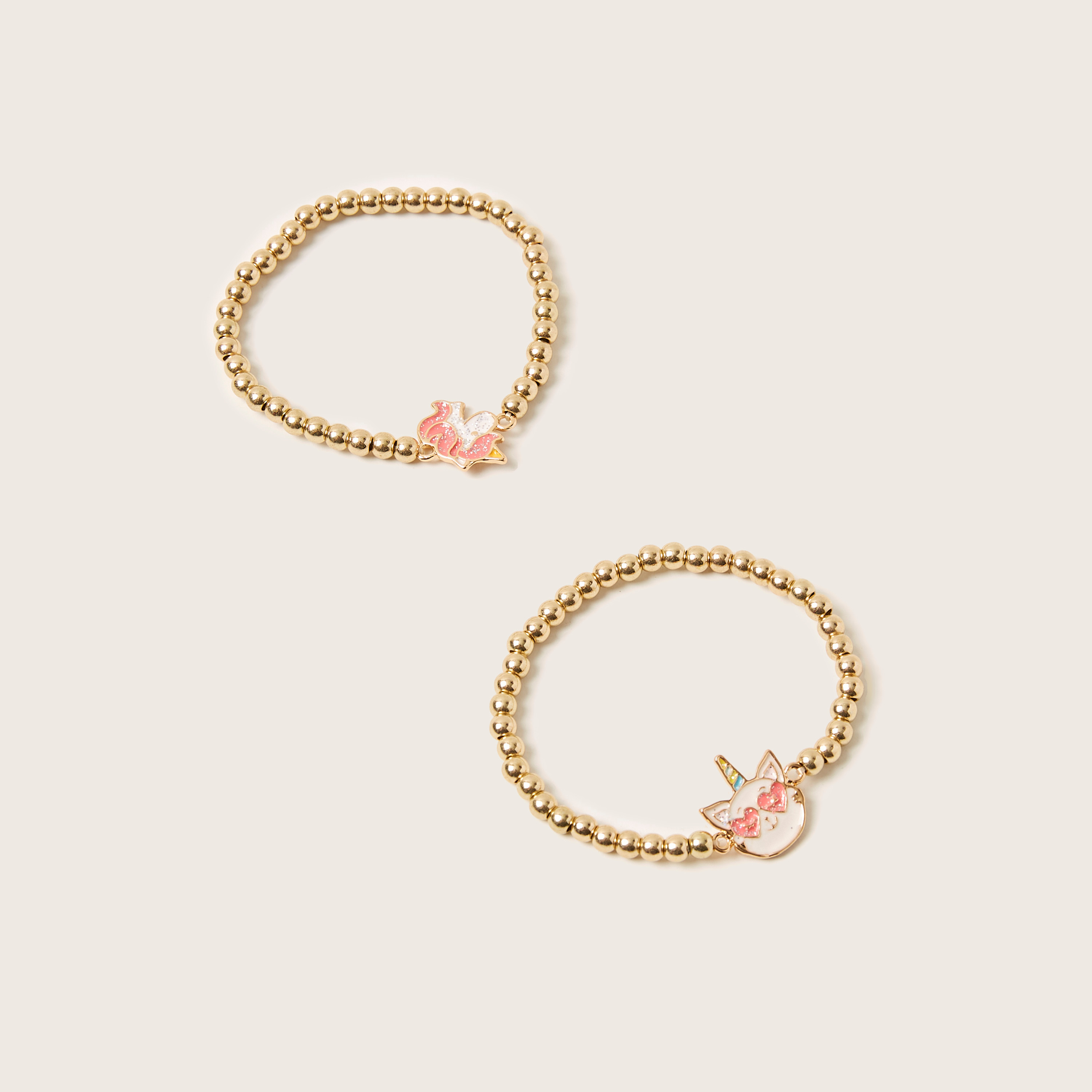 طقم أساور مزخرف قطعتان من تشارمز-girls-accessories-jewellery-image-4