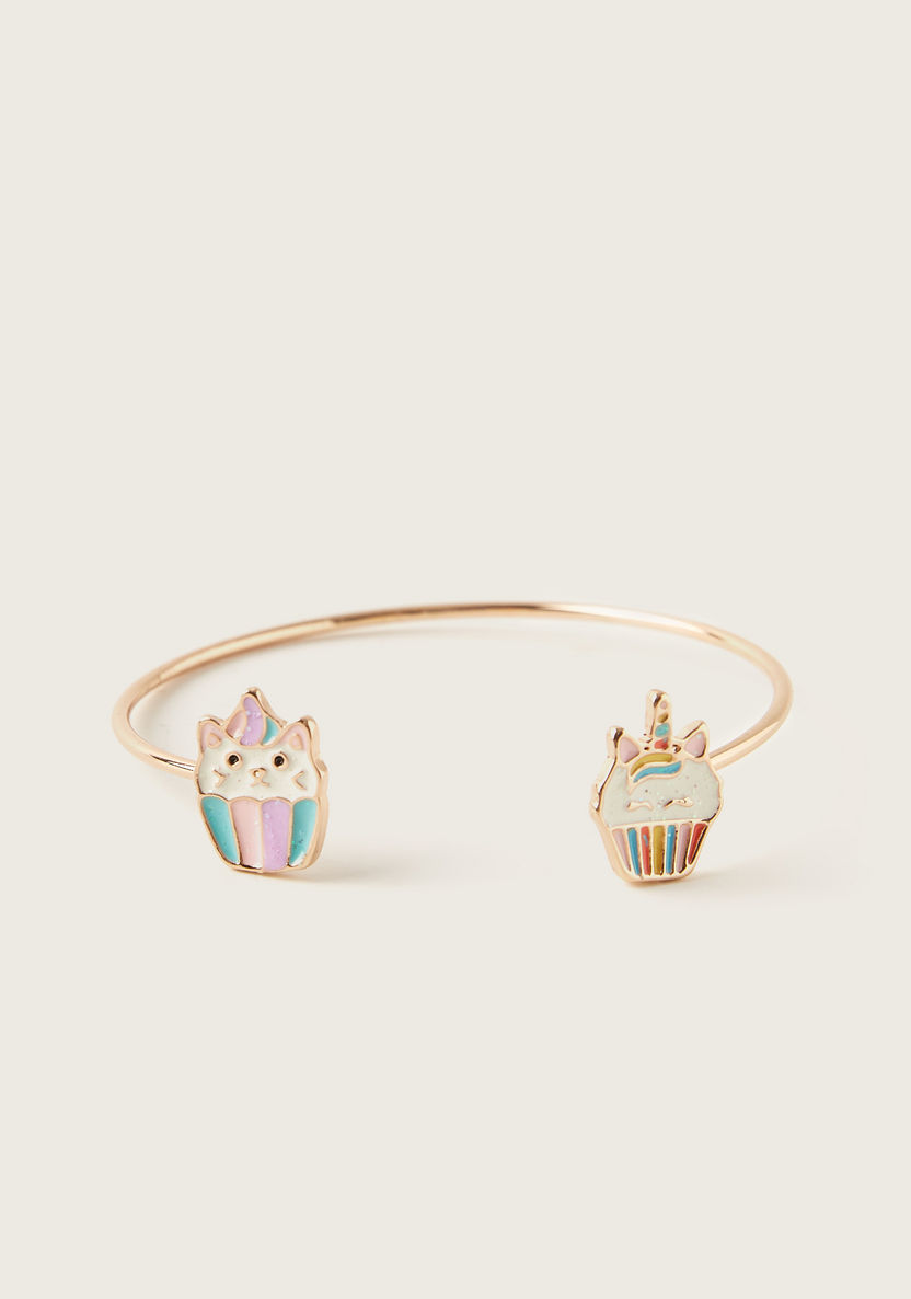 Charmz Cuff Bracelet - Set of 2-Jewellery-image-1