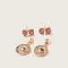 Charmz Studded Dangler Earrings with Pushback Closure-Jewellery-thumbnail-2