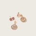 Charmz Studded Dangler Earrings with Pushback Closure-Jewellery-thumbnail-3