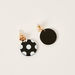 Charmz Polka Dots Printed Earrings with Pushback Closure-Jewellery-thumbnail-1