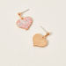 Charmz Embellished Heart Shaped Earrings with Pushback Closure-Jewellery-thumbnail-1
