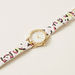 Charmz Printed Round Dial Wristwatch with Embellished Detail-Watches-thumbnail-1
