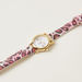 Charmz Animal Print Wristwatch with Studded Detail and Pin Buckle Closure-Watches-thumbnail-1
