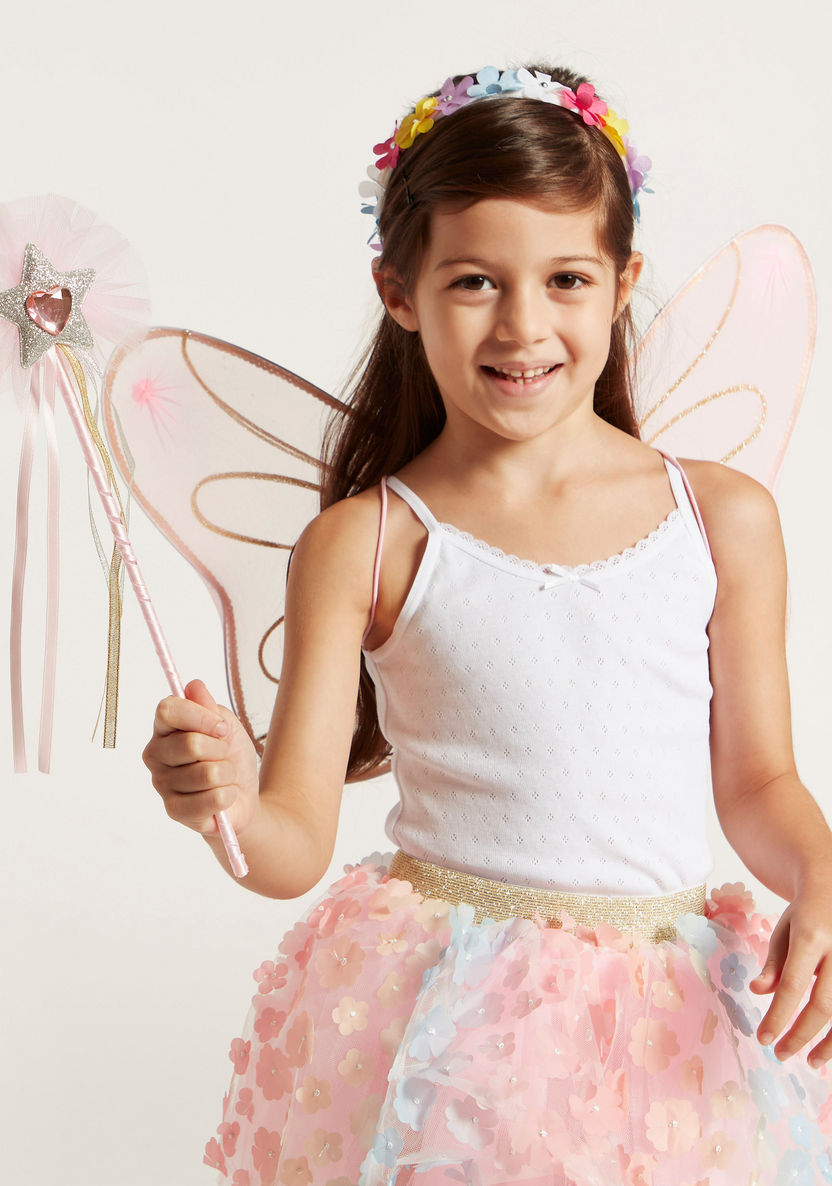 Charmz Butterfly Glitter Detail Wings with Star-Shaped Wand-Girls-image-1