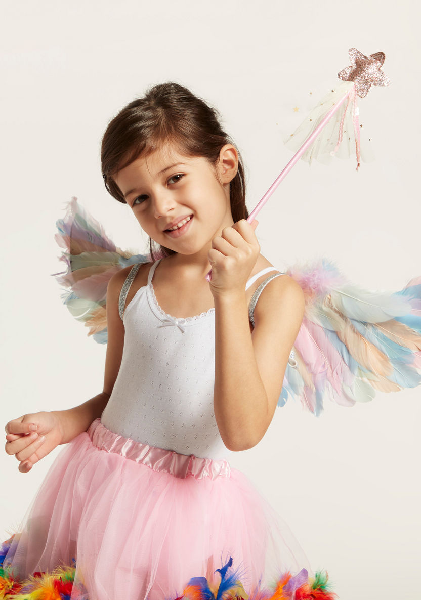 Charmz Feather Wings and Princess Wand Set-Girls-image-1