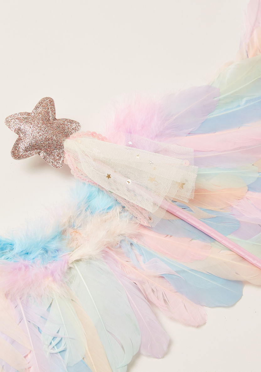 Charmz Feather Wings and Princess Wand Set-Girls-image-5