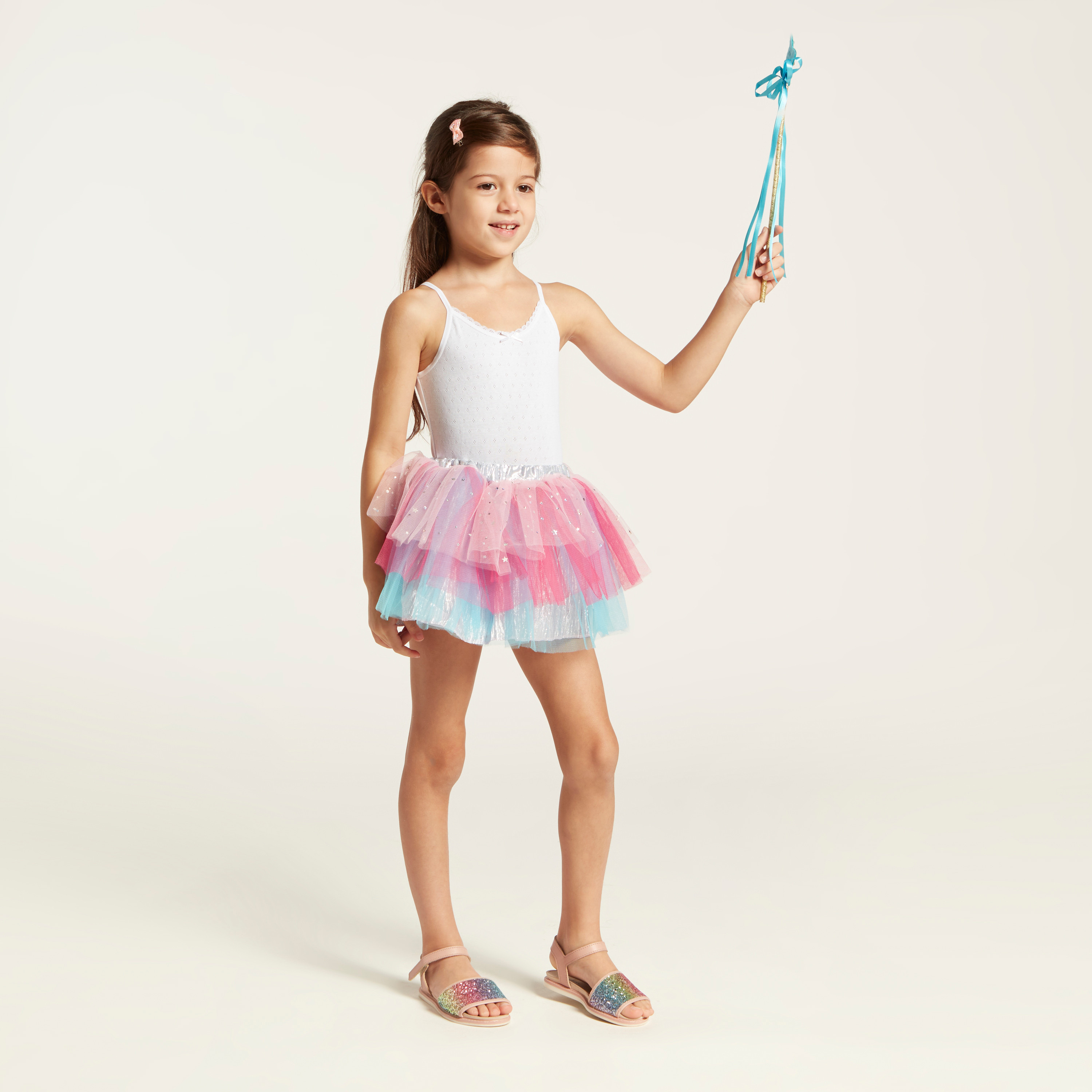 Charmz Star Print Tutu Skirt-girls-clothing-costumes-image-1
