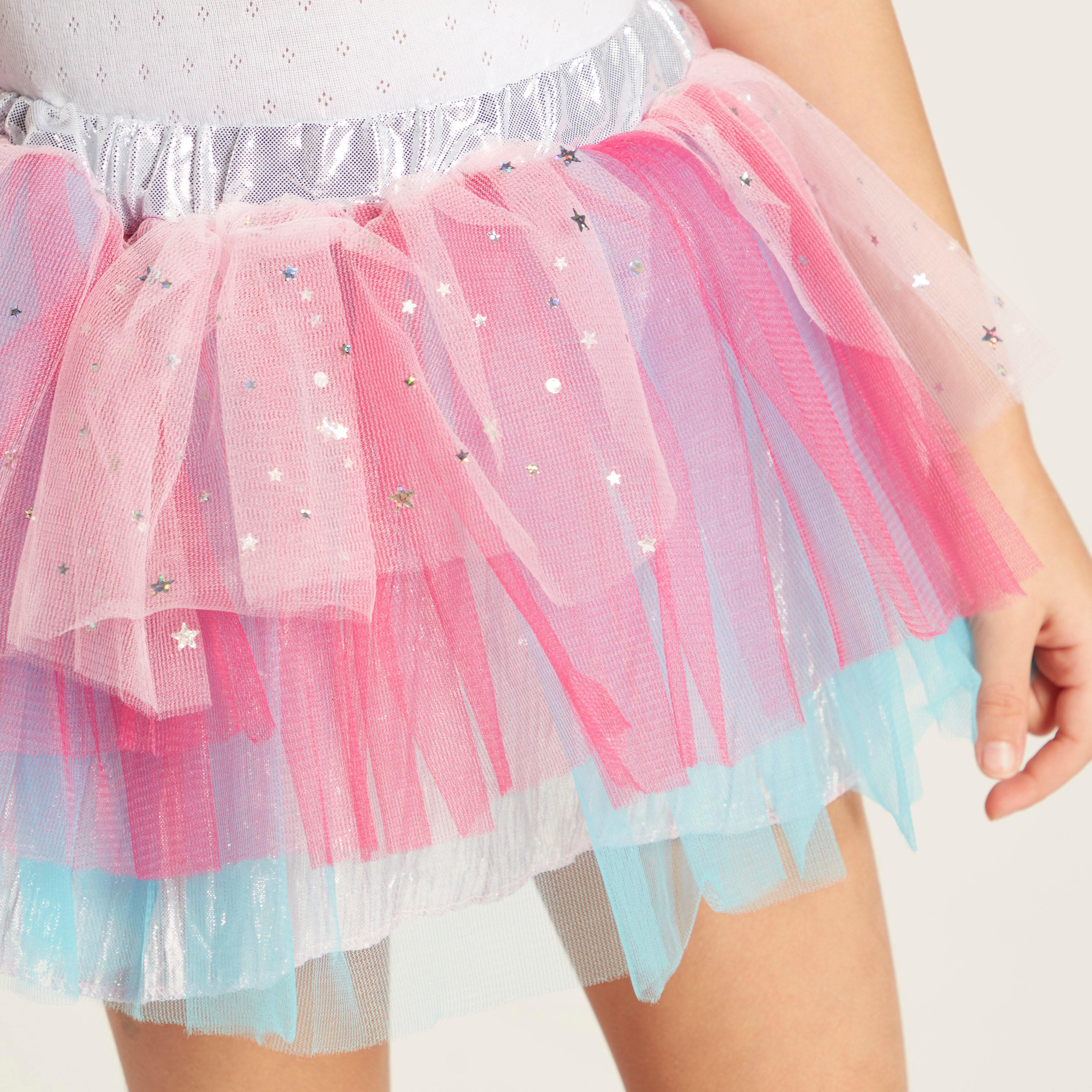 Charmz Star Print Tutu Skirt-girls-clothing-costumes-image-3
