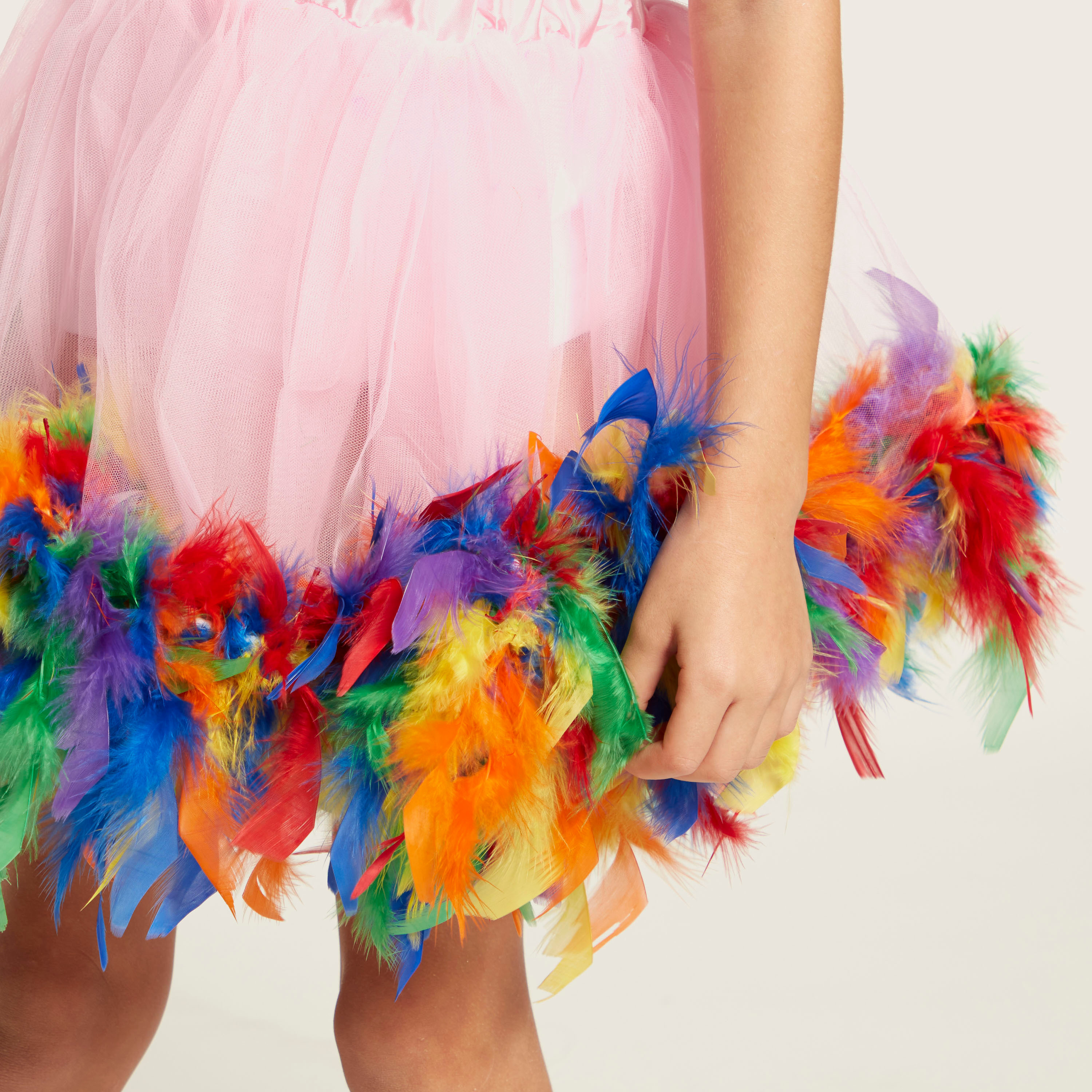 Feather tulle skirt best sale