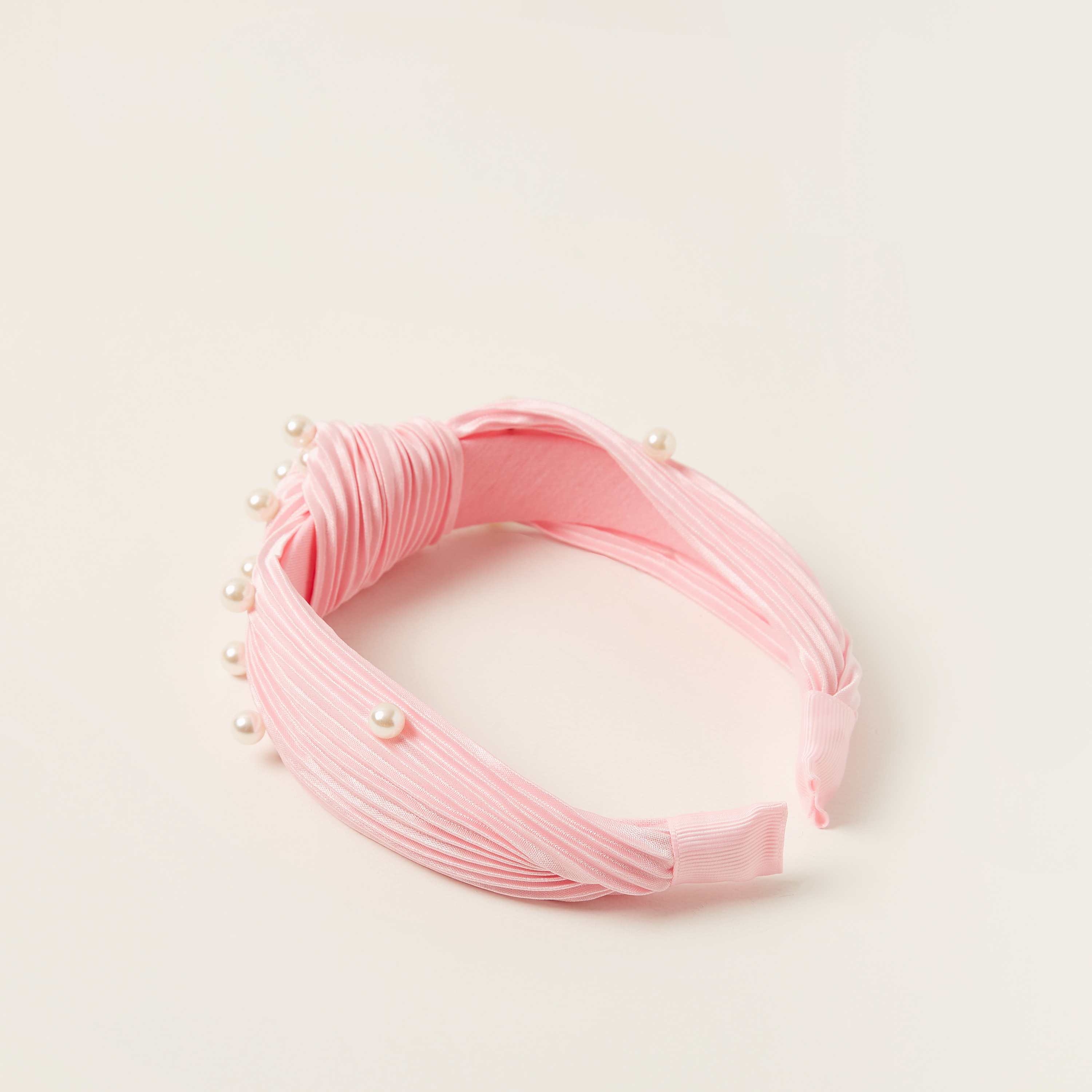 شريطة شعر بتفاصيل لؤلؤ من تشارمز-baby-girls-accessories-hairaccessories-image-1