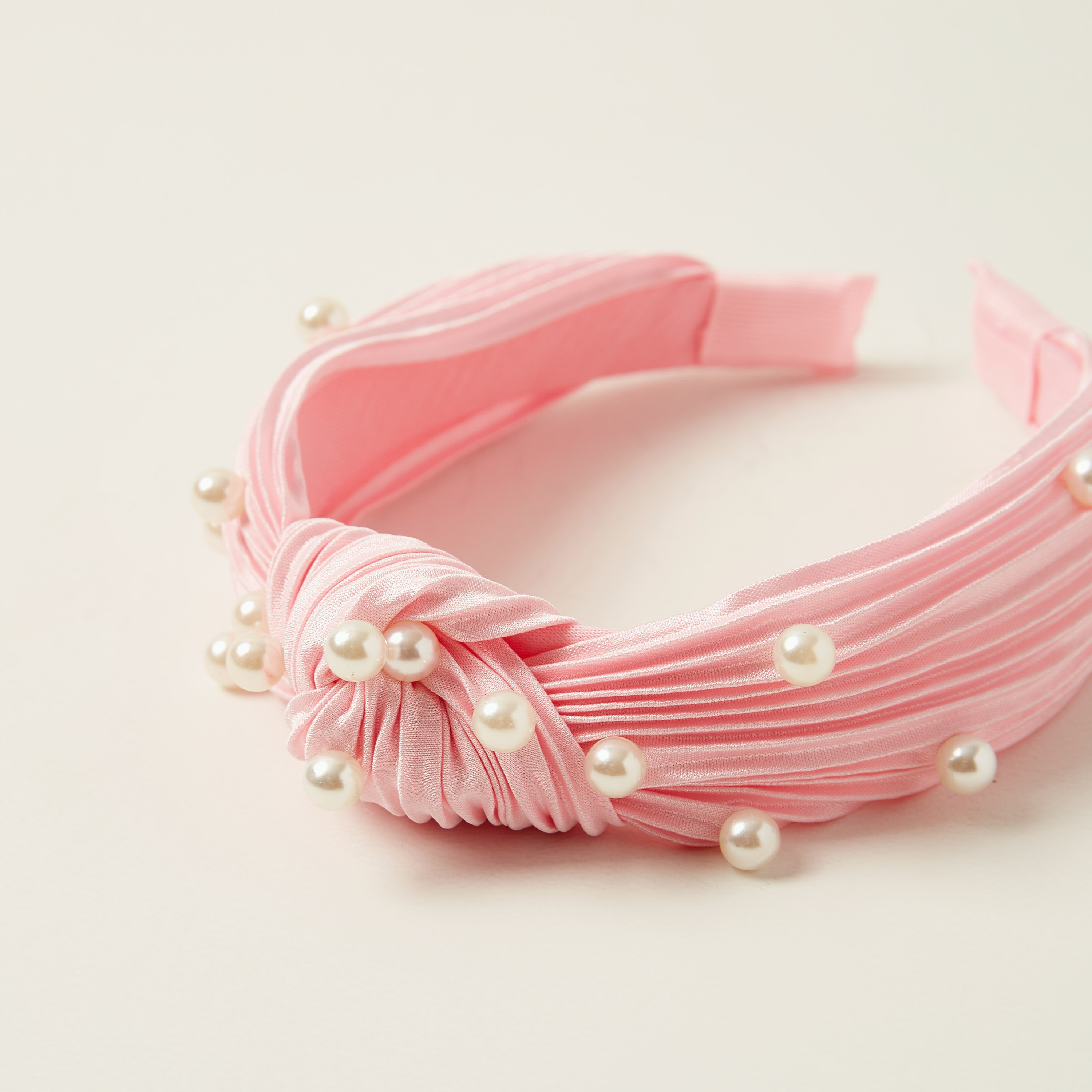 شريطة شعر بتفاصيل لؤلؤ من تشارمز-baby-girls-accessories-hairaccessories-image-2