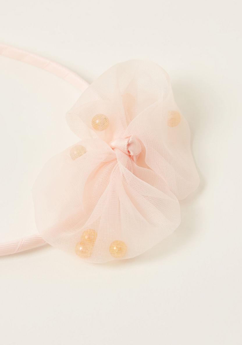 Charmz Bow Embellished Hairband-Hair Accessories-image-1