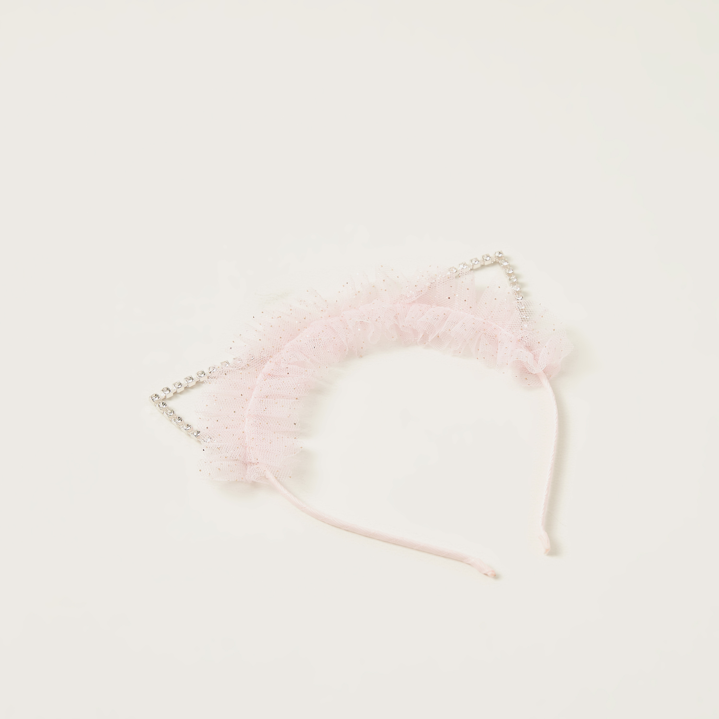 Charmz Stone Studded Hair Band with Plush Detail-baby-girls-accessories-hairaccessories-image-1