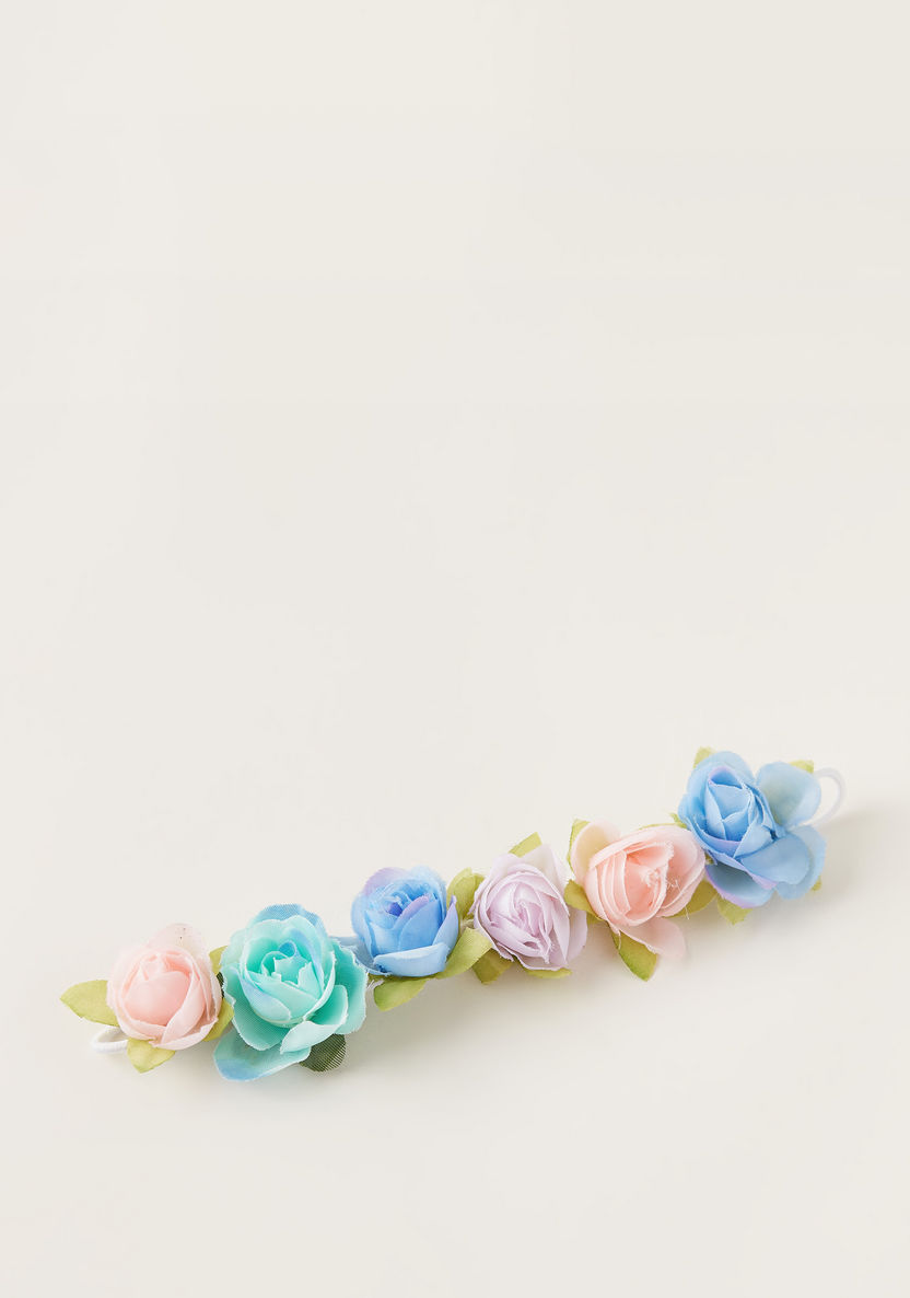 Charmz Floral Applique Hairband-Hair Accessories-image-0