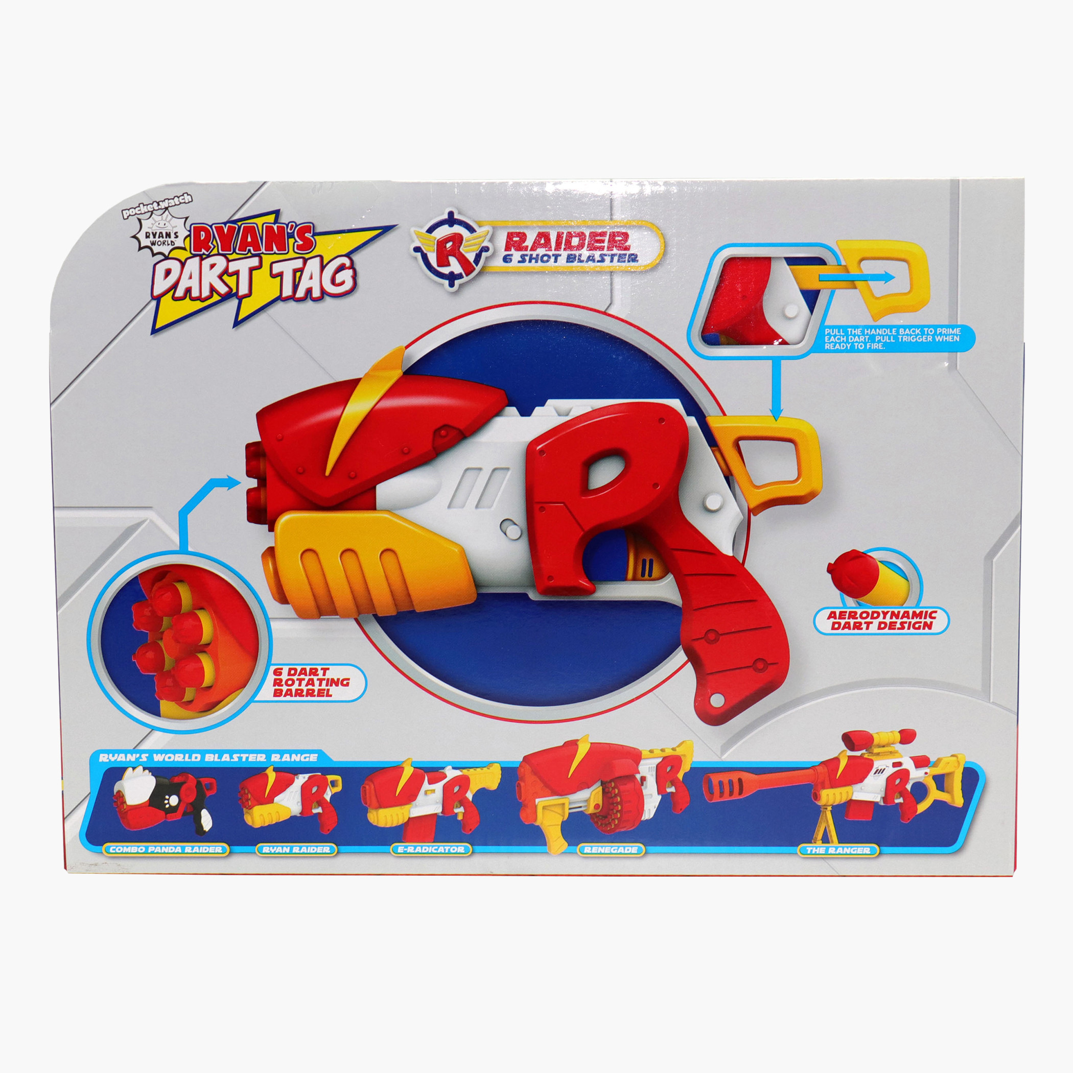 لعبة مسدس 6 طلقات من رايانز وورلد-toys-outdoor-gunsandfoamblasters-image-7