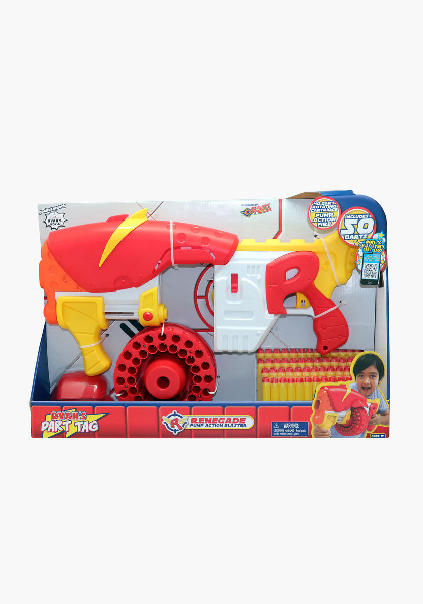 Ryan's World Renegade Rapid Shot Blaster Set with Darts-Action Figures and Playsets-image-0
