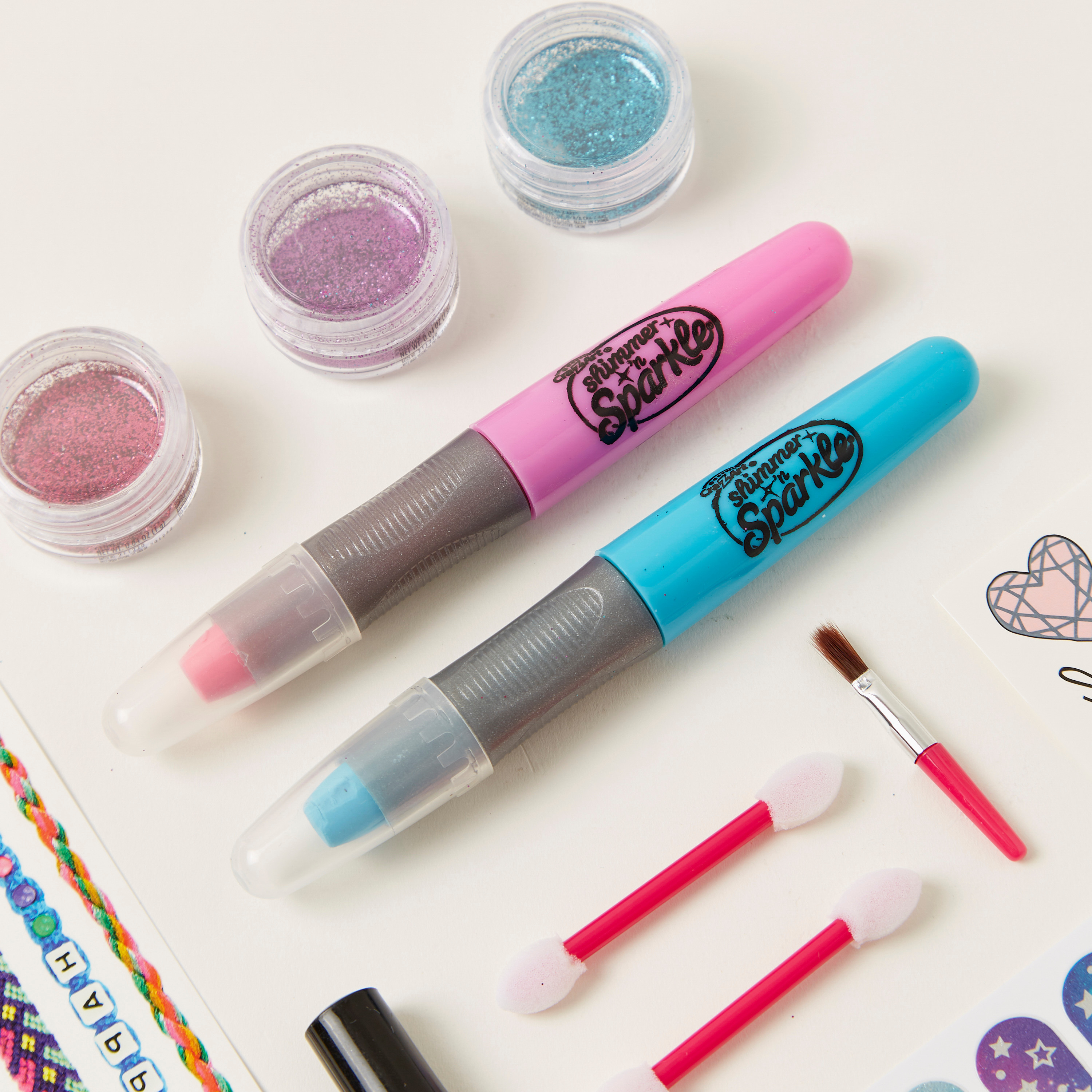Shimmer 'n Sparkle 3-in-1 Ultimate Glitter Beauty Playset-school-artsandcrafts-image-2