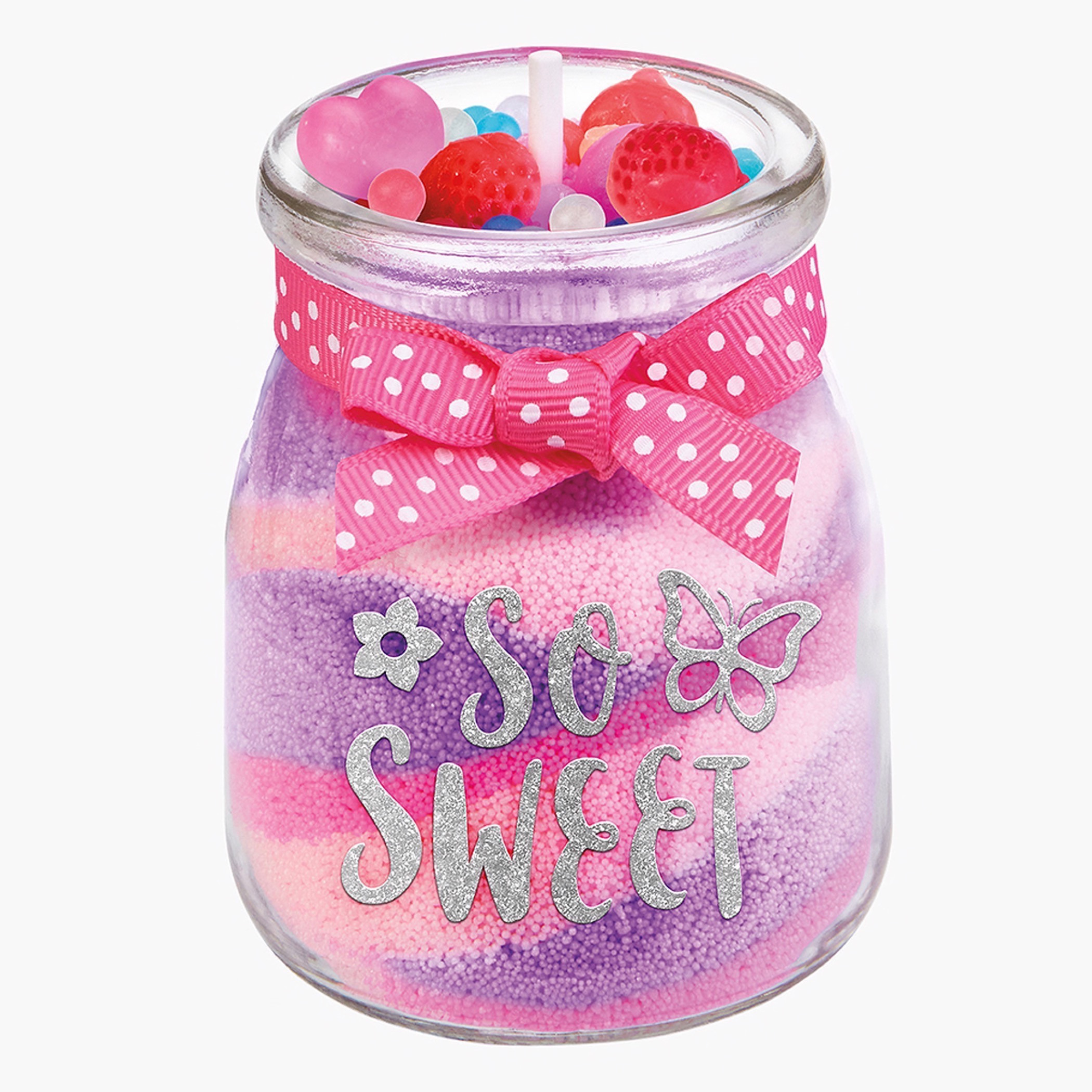 مجموعة صنع الشموع المعطرة ميك يور أون سنتد كاندلز شيمر آند سباركل من كريزي آرت-school-artsandcrafts-image-7