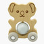 Luqu Silicone and Wood Wheelie Toy Teether-baby-feeding-teethers-image-1