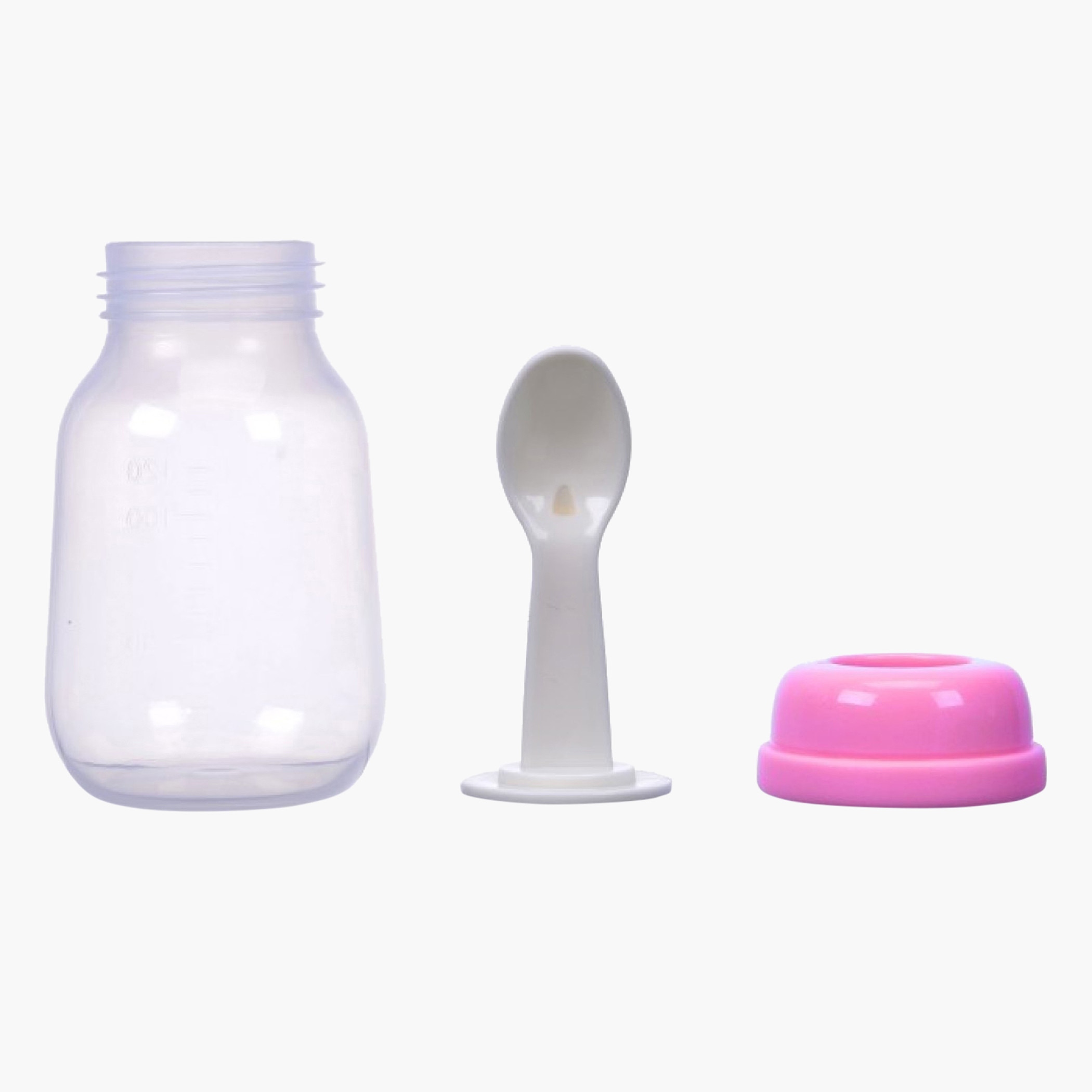 Luqu Nursing Bottle with Spoon and Cleaning Brush - 120 ml-baby-feeding-feedingbottles-bottlesandteats-image-3