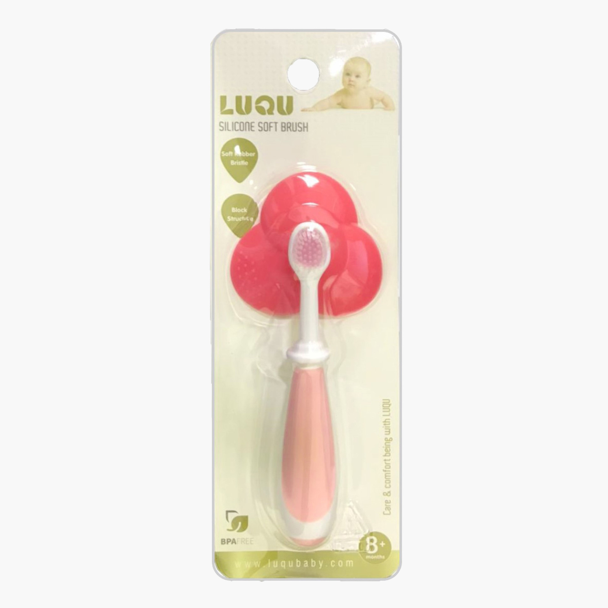 Luqu Baby Silicone Toothbrush-baby-bathandcare-oralcare-image-2