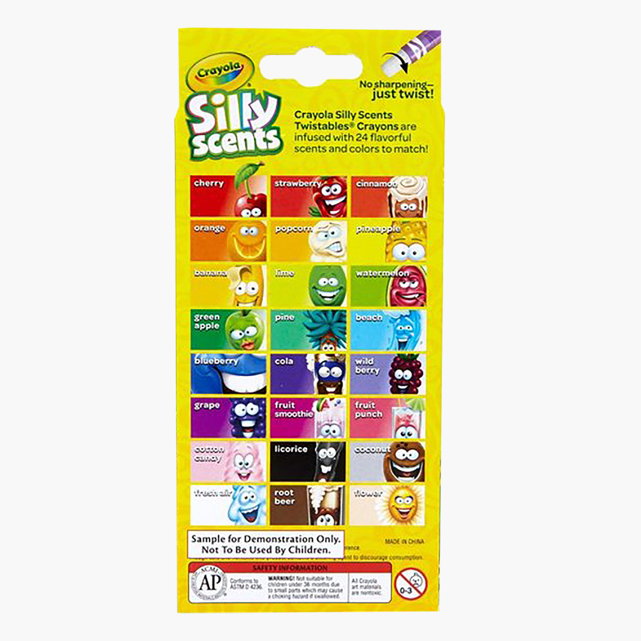 Crayola 24-Piece Silly Scents Crayon Set-school-artsandcrafts-image-2