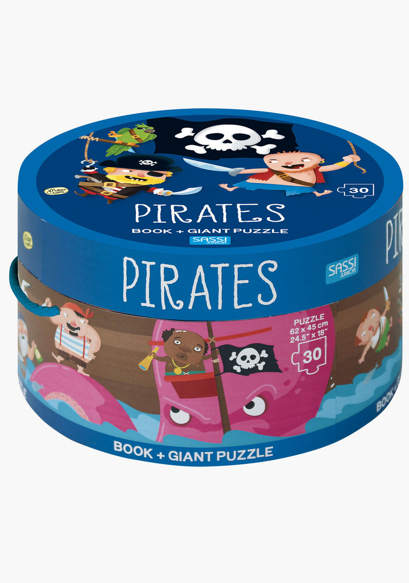 Sassi Book and Giant Puzzle - PIRATES Sassi Book and Giant Puzzle - PIRATES