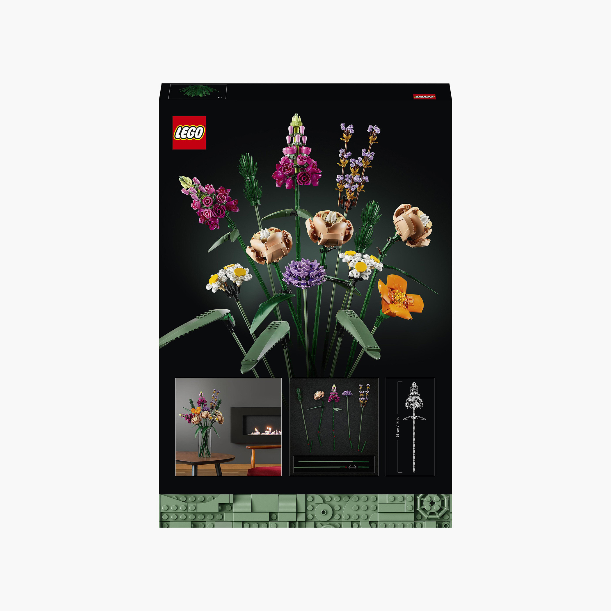 LEGO® Flower Bouquet 10280 Building Kit (756 Pieces)-toys-buildingblocks-blocks-image-9