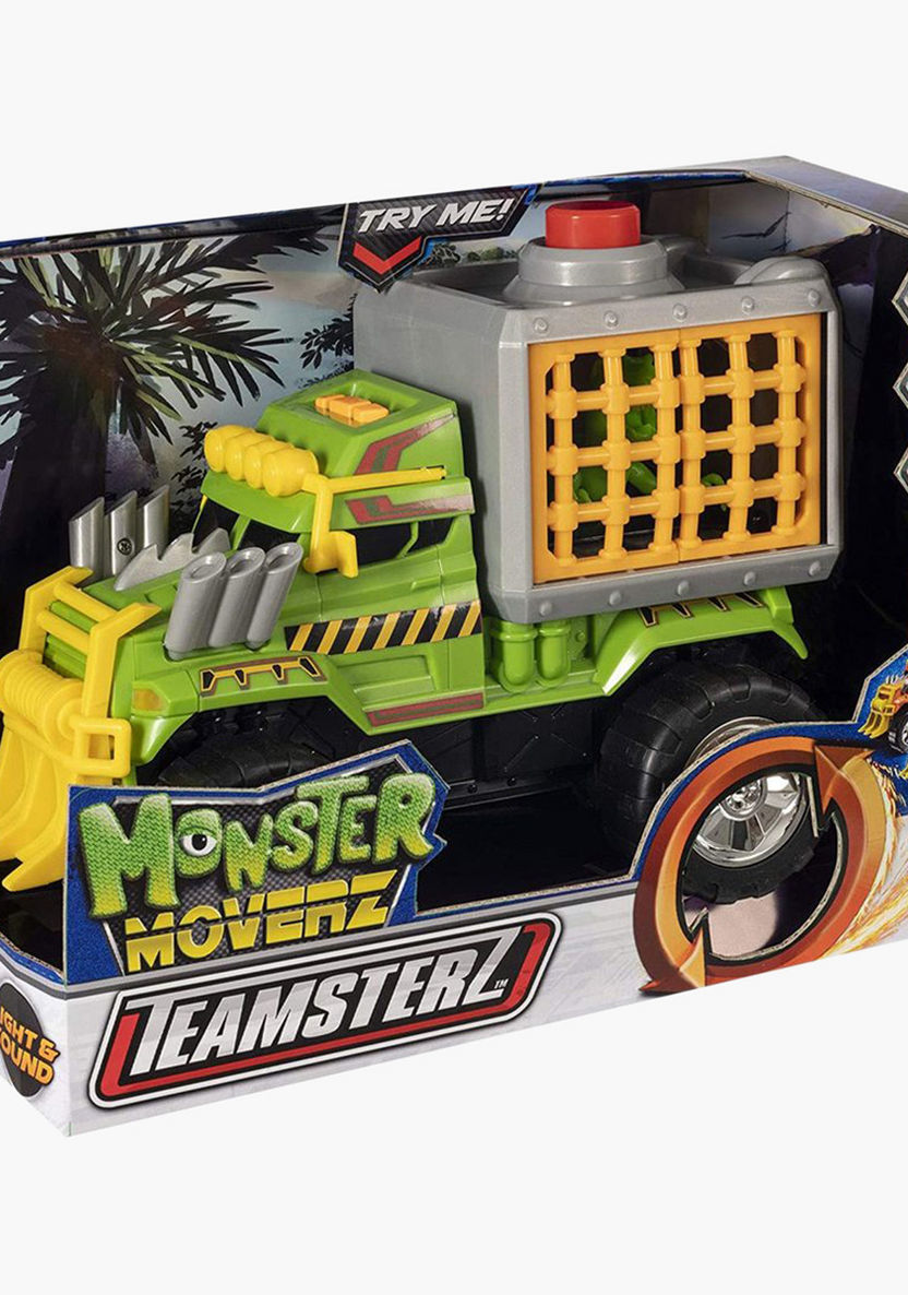 Teamsterz Monster Movers Dinosaur Truck Toy with Lights and Sounds-Scooters and Vehicles-image-0