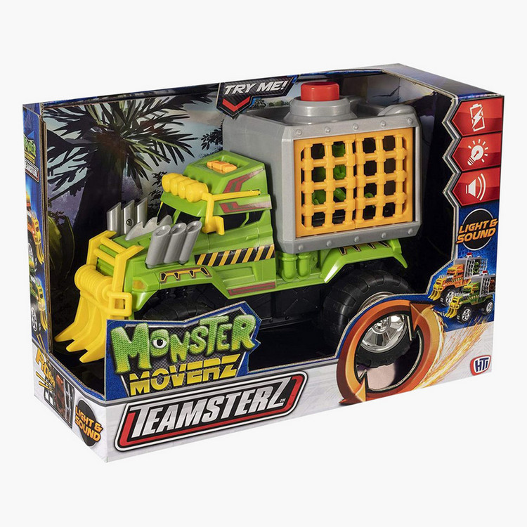 Teamsterz Monster Movers Dinosaur Truck Toy with Lights and Sounds