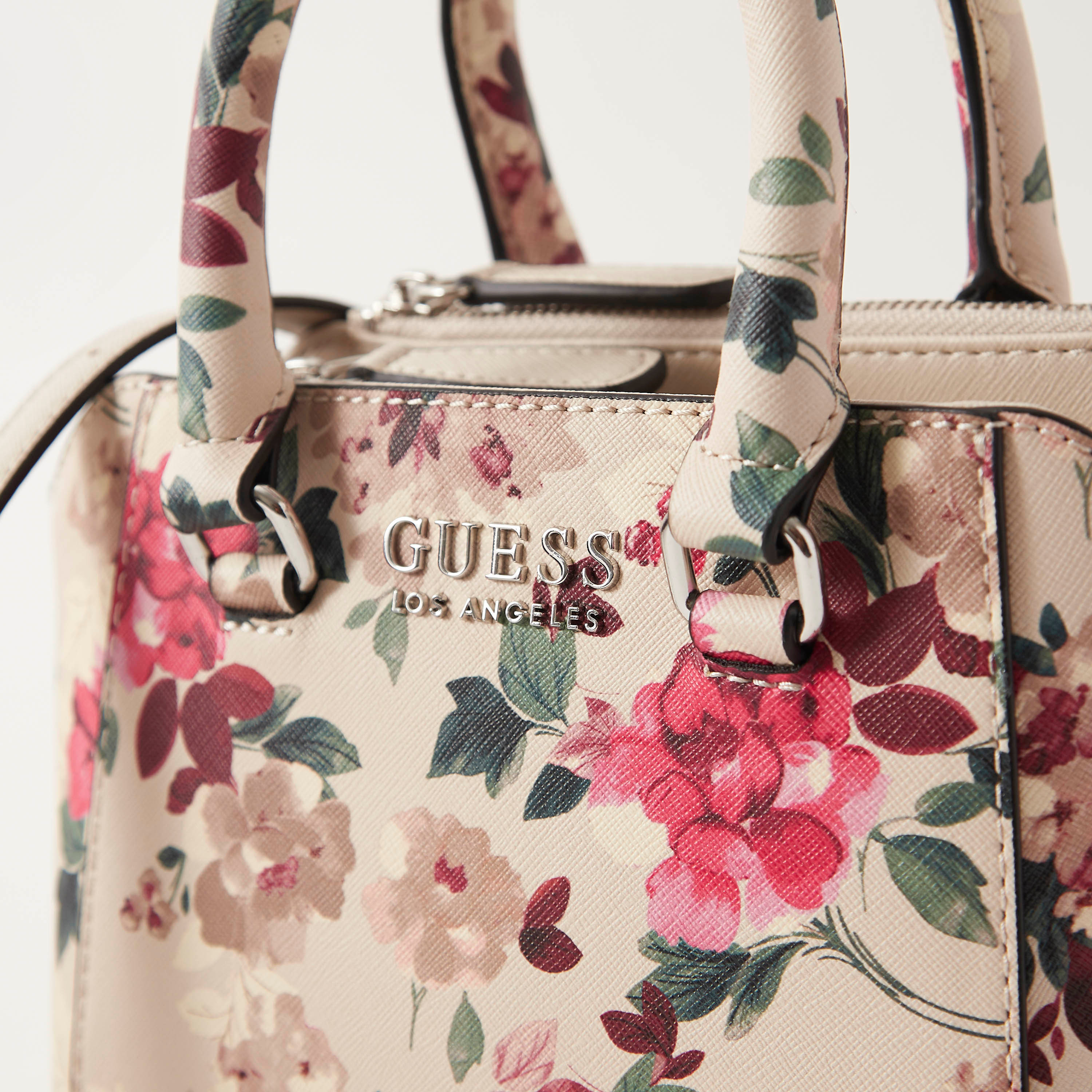 Guess floral handbags on sale