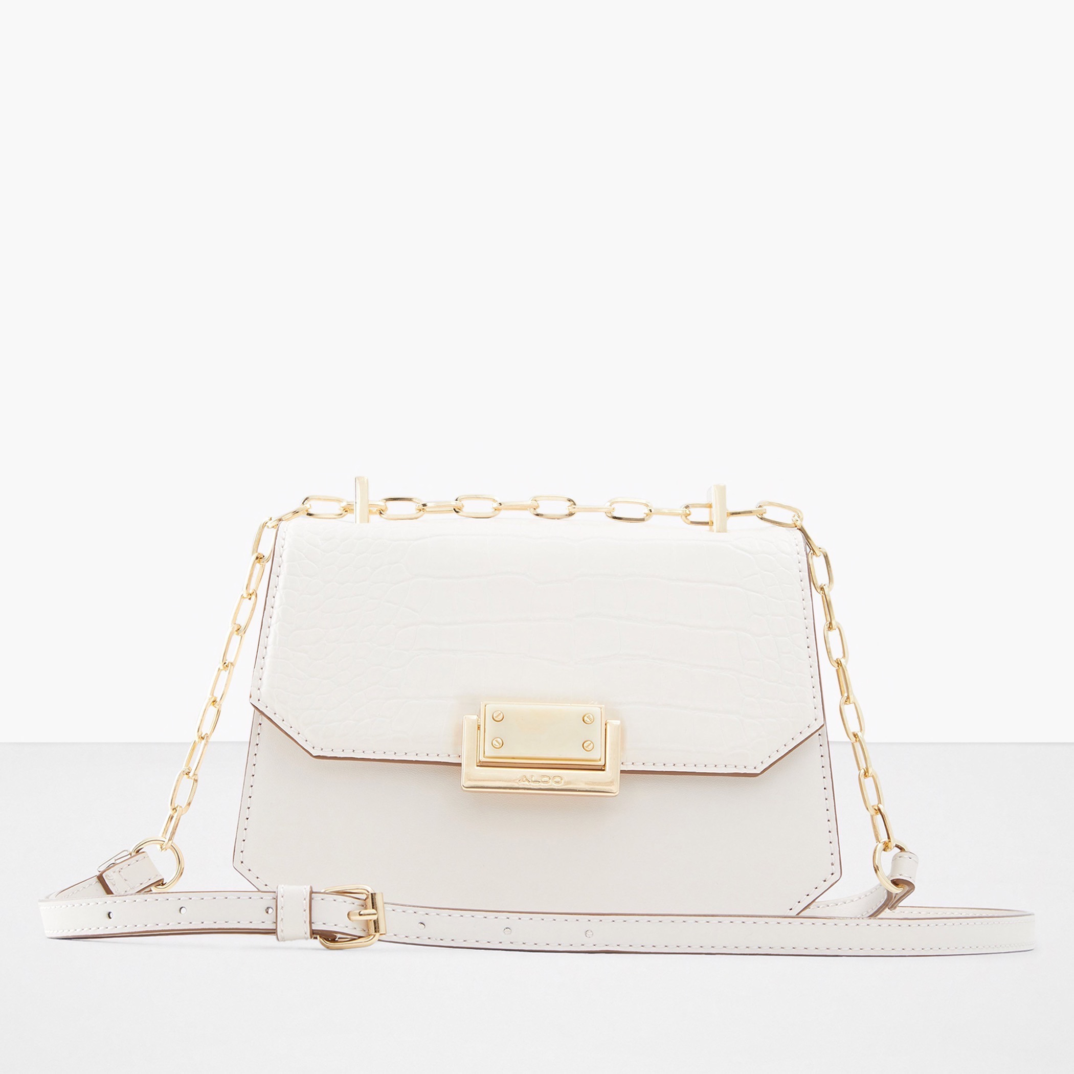 Aldo Textured Crossbody Bag with Adjustable Strap