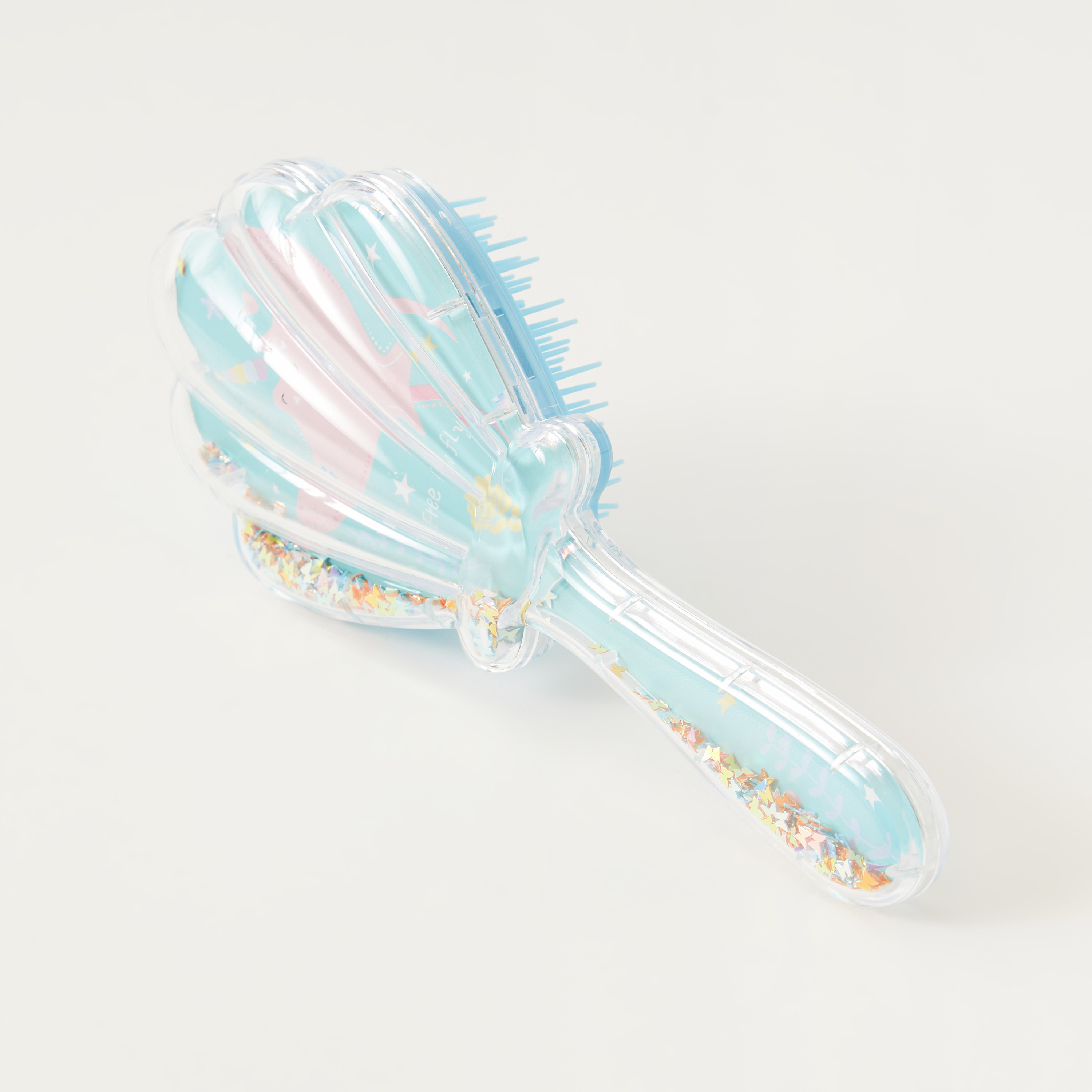 Unicorn Print Round Hairbrush-women-hairaccessories-brushesandcombs-image-1