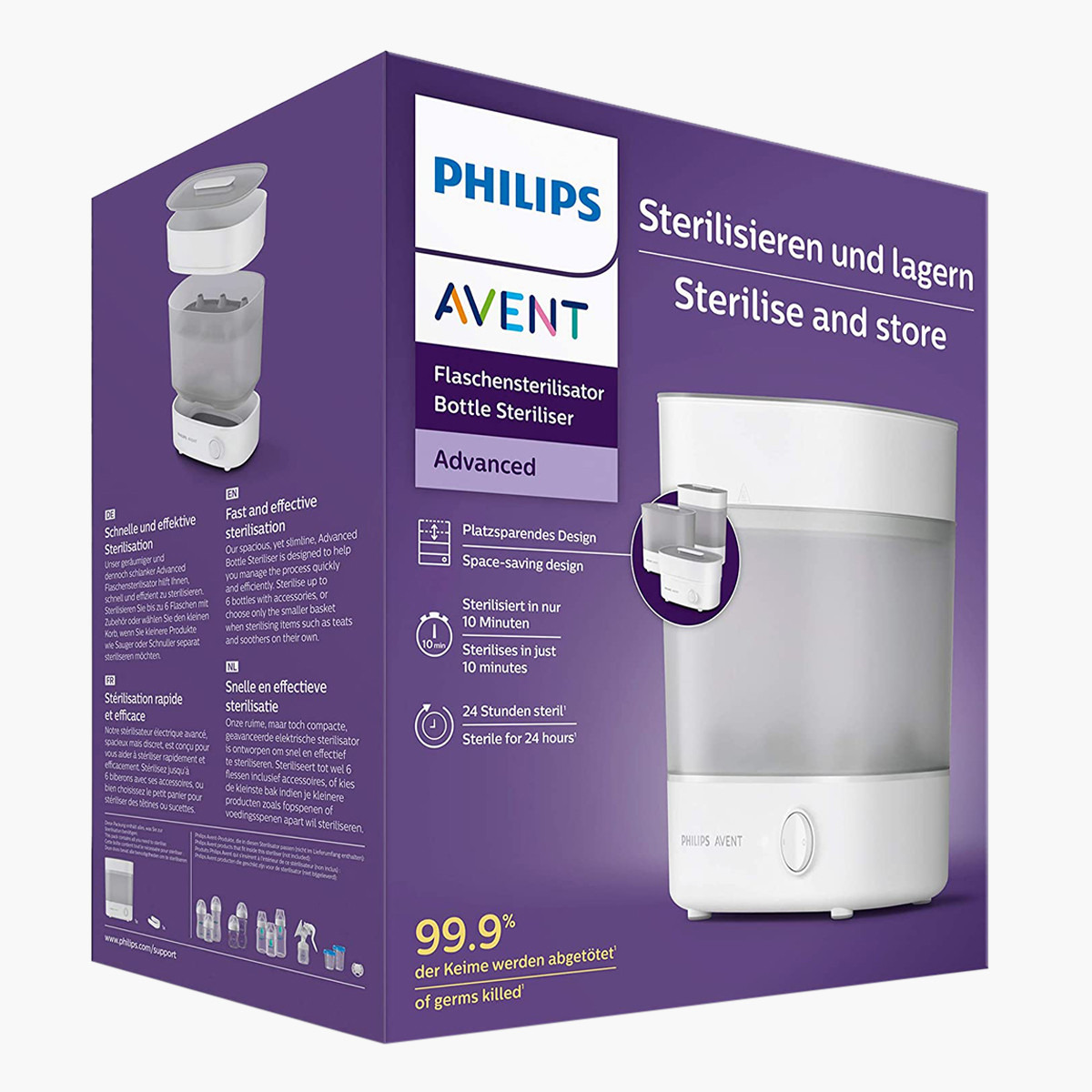 Philips Avent 2-in-1 Electric Steriliser-baby-feeding-sterilizersandwarmers-image-7