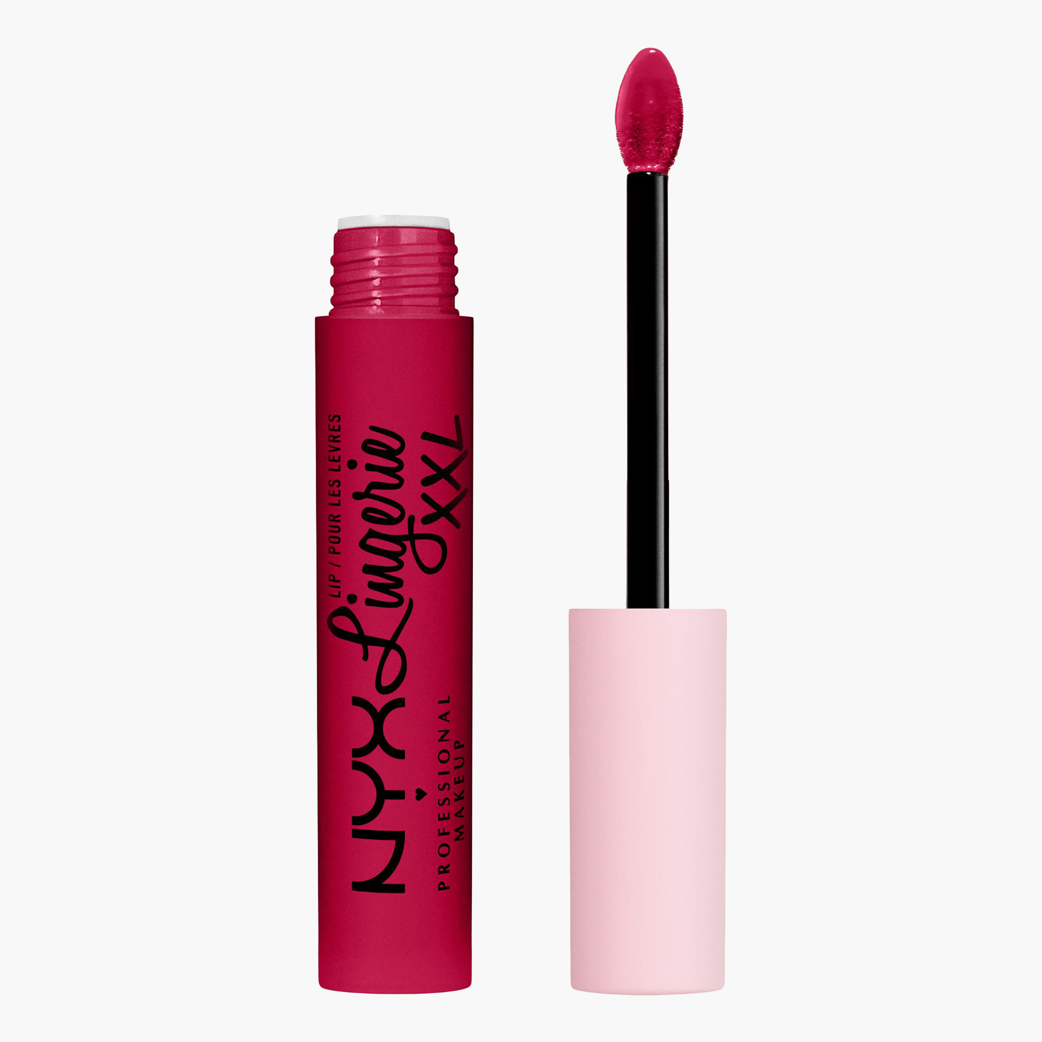 أحمر شفاه سائل غير لامع ليب لانجري إكس إكس لارج من نيكس بروفيشنال ميك أب-beautyandpersonalcare-makeup-lips-liquidlipsticks-image-2