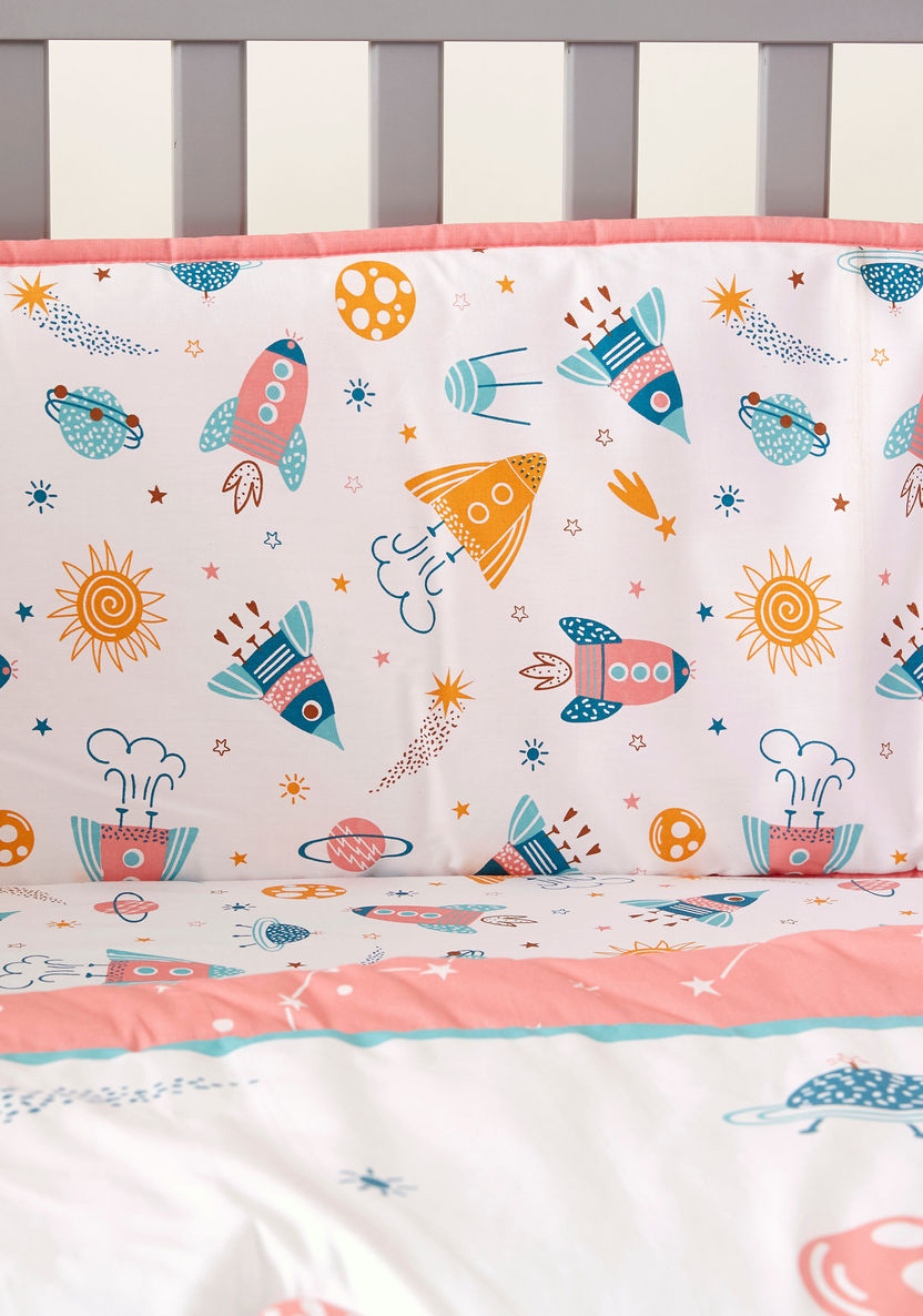Juniors Space Print 5-Piece Bedding Set-Baby Bedding-image-3