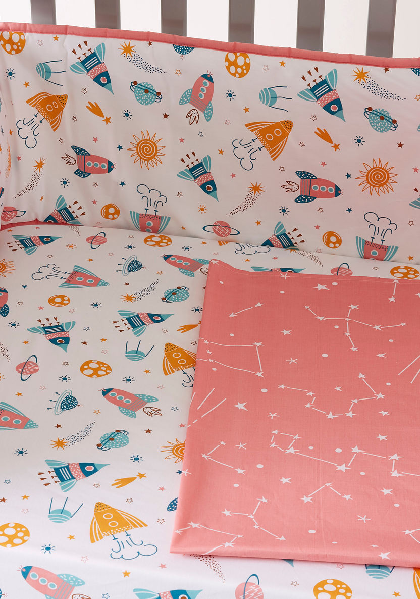 Juniors Space Print 5-Piece Bedding Set-Baby Bedding-image-6