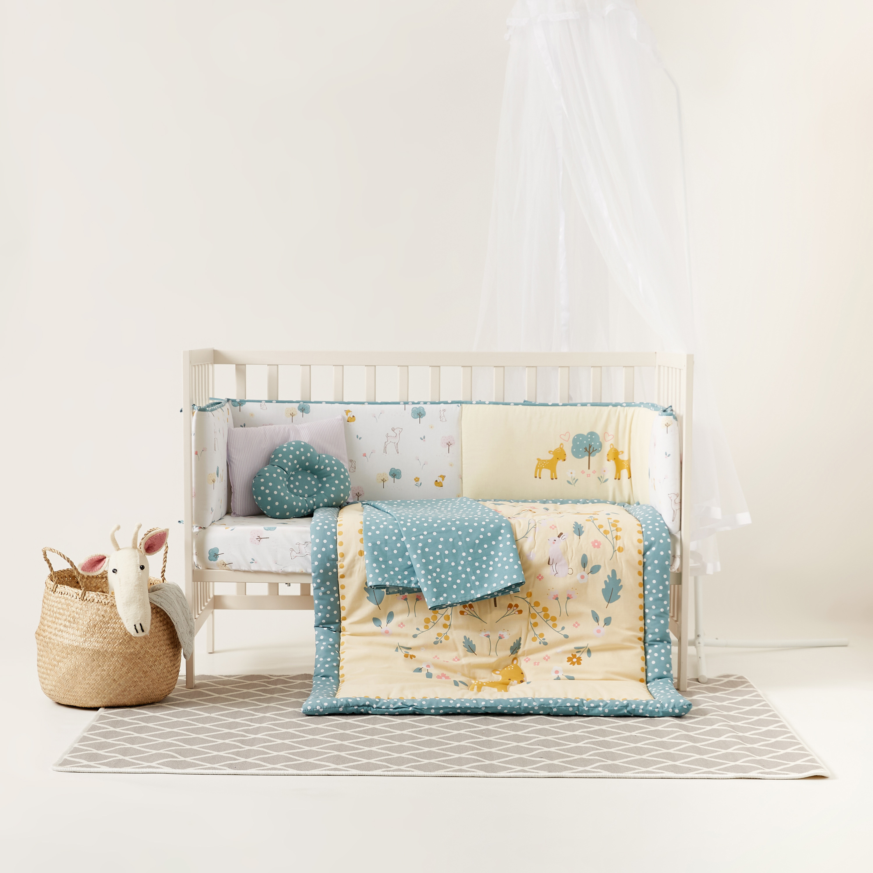 Mothercare winnie the pooh travel sale cot