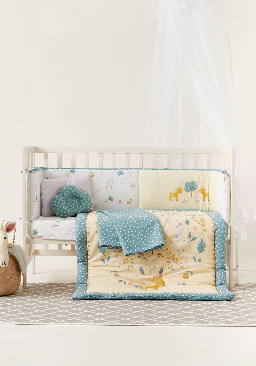 Juniors Forest Printed 5-Piece Comforter Set-Baby Bedding-image-0