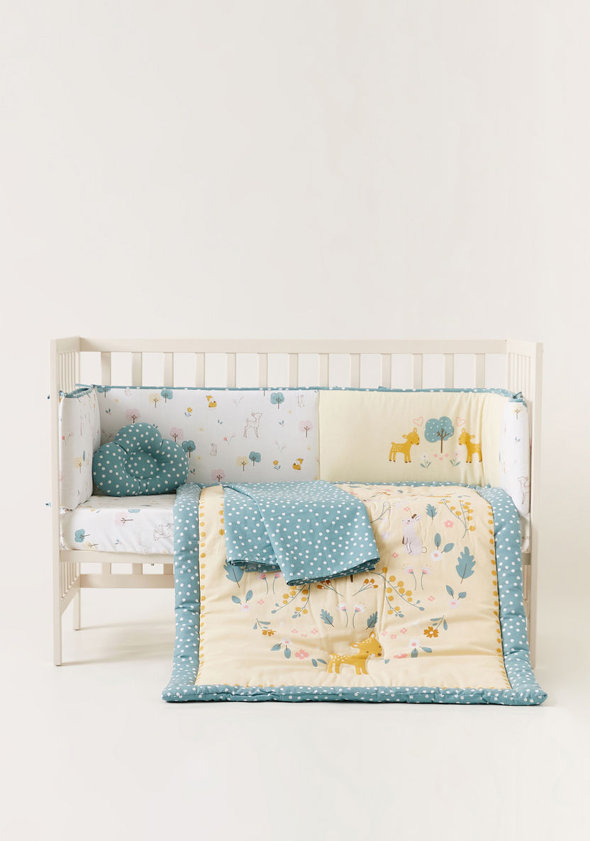 Juniors Forest Printed 5-Piece Comforter Set-Baby Bedding-image-1