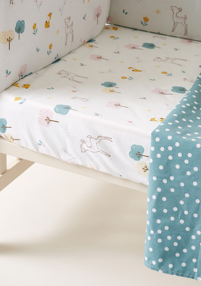 Juniors Forest Printed 5-Piece Comforter Set-Baby Bedding-image-4