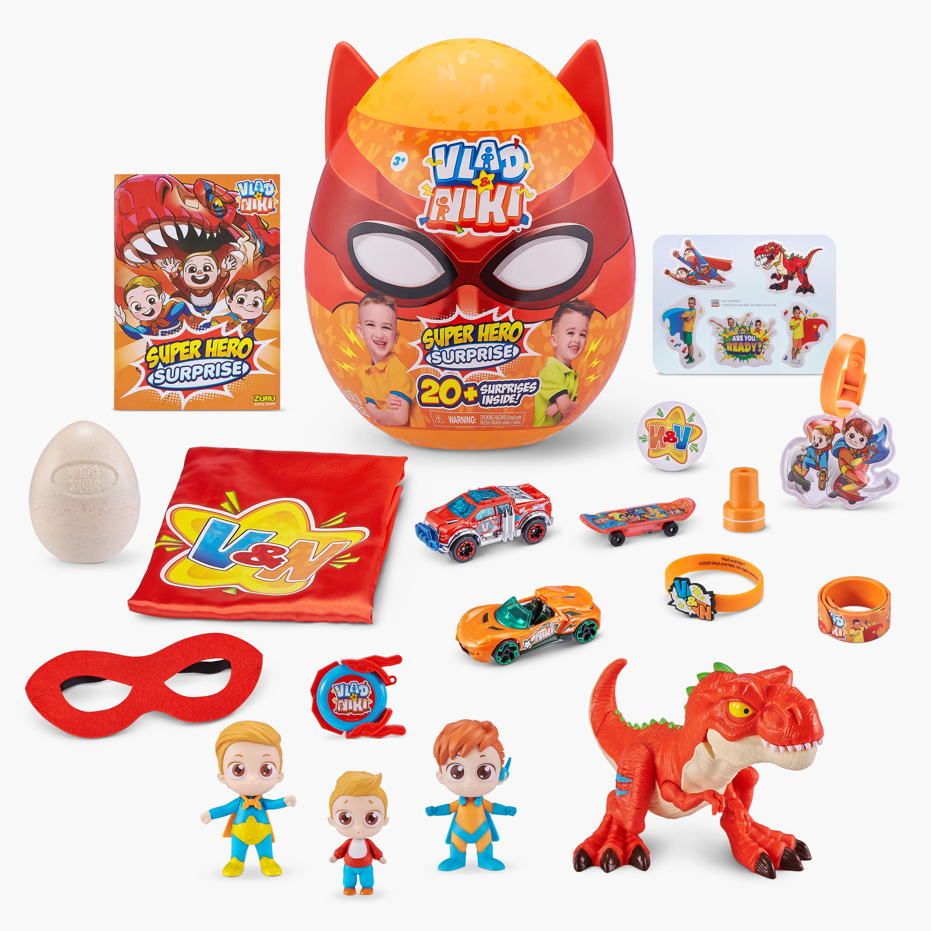 مجموعة لعب بيضة سوبرهيرو سوربرايز من فلاد أند نيكي-toys-noveltyandcollectibles-collectibles-image-10